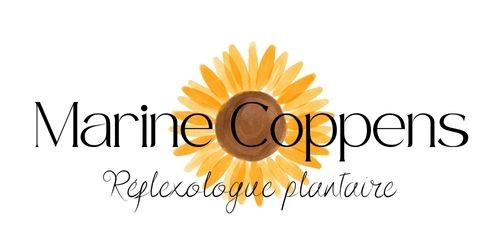 logo Marine Coppens reflexologie plantaire